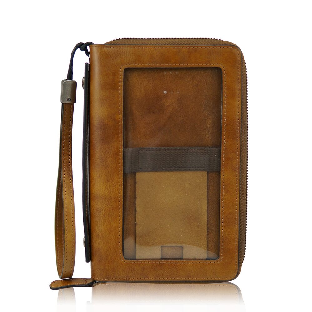 2045 Wallet Leather Clutch Purse and Handbag Wristlet Phone Wallet Case